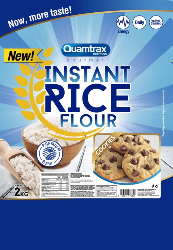Quamtrax Nutrition Instant Rice Flour Cookies Nutrition Label 2KG scaled 1